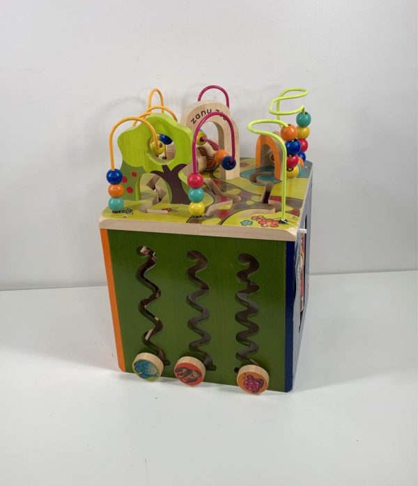 B. toys Zany Zoo Wooden Activity Cube Discount - Image 3