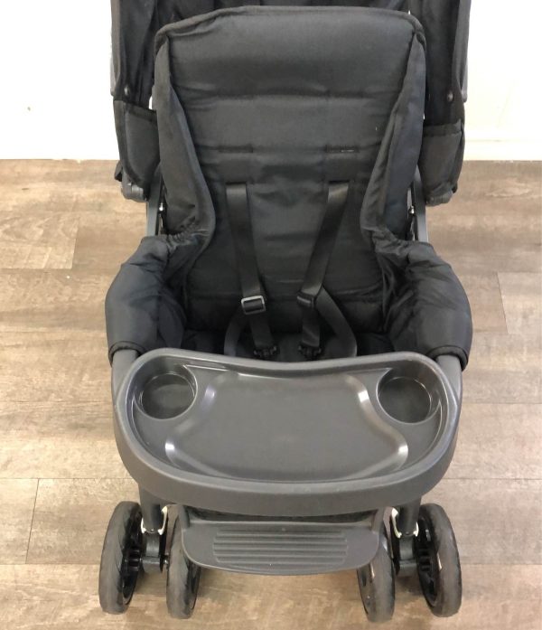 Joovy Caboose Too Graphite Sit and Stand Double Stroller, 2019, Black Online - Image 5