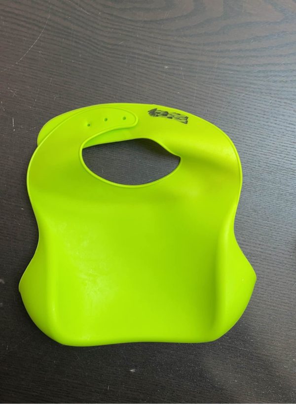 Happy Healthy Parent Silicone Bib, Turquoise Online Sale - Image 4