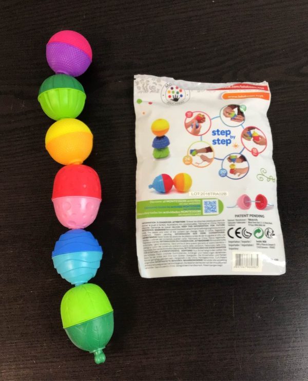 LaLaboom Toys 12 Piece Snap Bead Set on Sale - Image 2